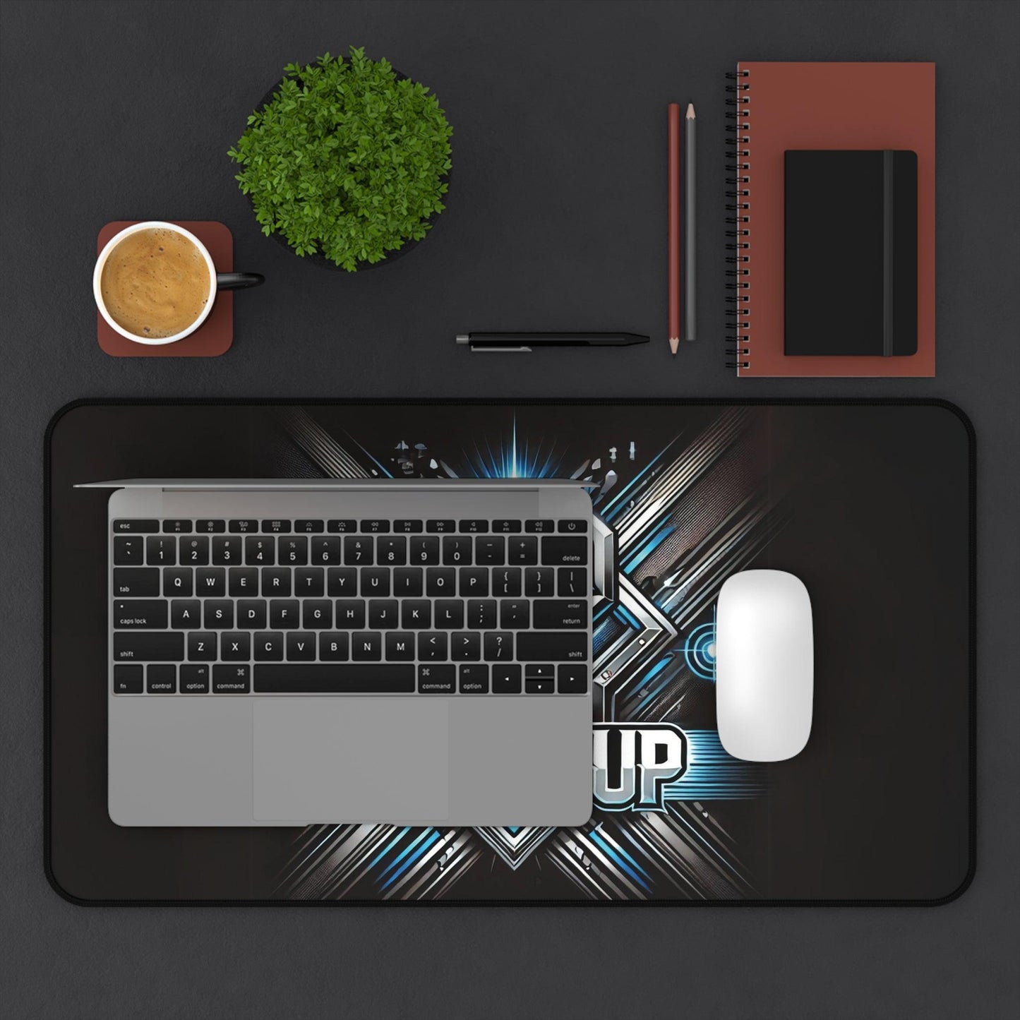 "Level Up" - Desk Mat - Creatively Designed Shop