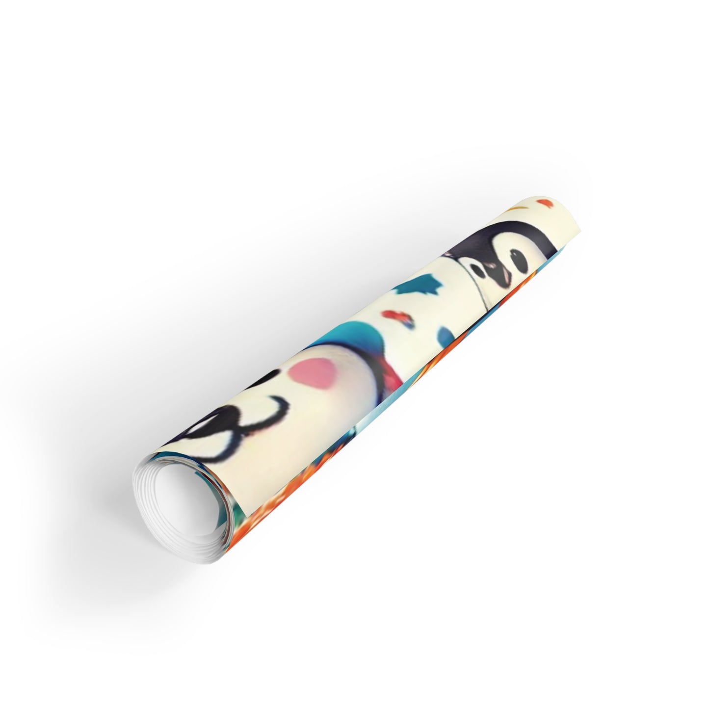 Penguins & Polar Bears - Gift Wrapping Paper Rolls, 1pc - Creatively Designed Shop