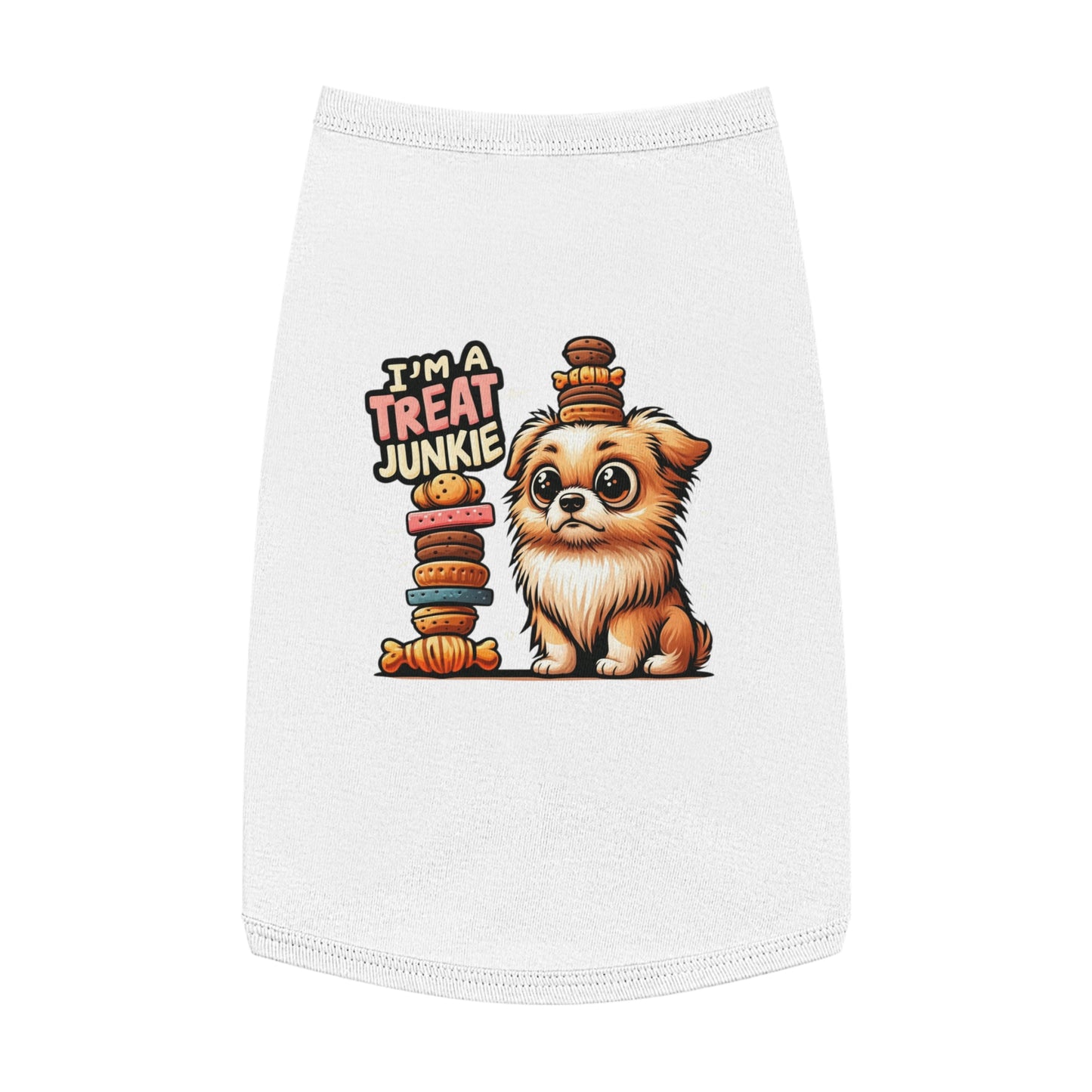 I'm A Treat Junkie - Pet Tank Top - Creatively Designed Shop