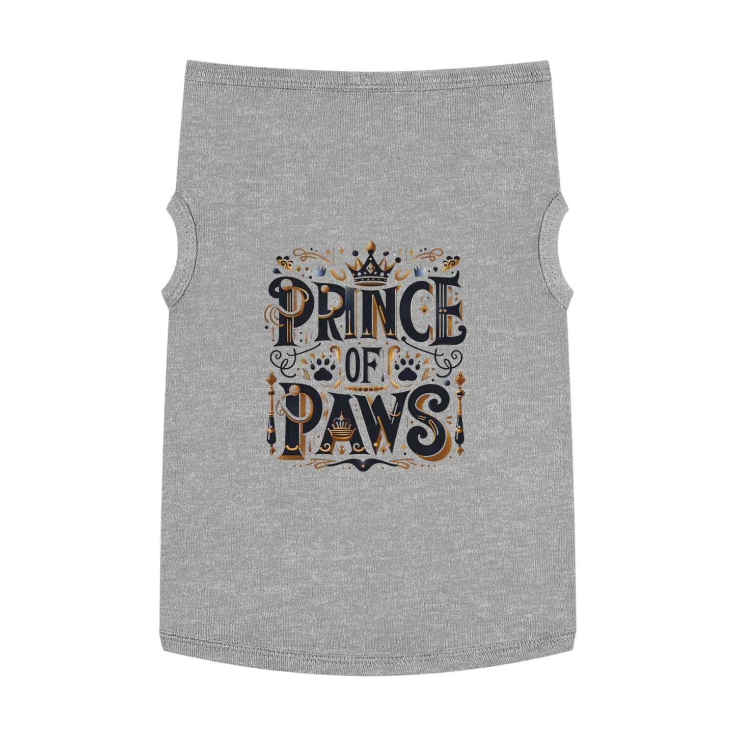 Prince of Paws - Pet Tank Top - Creatively Designed Shop