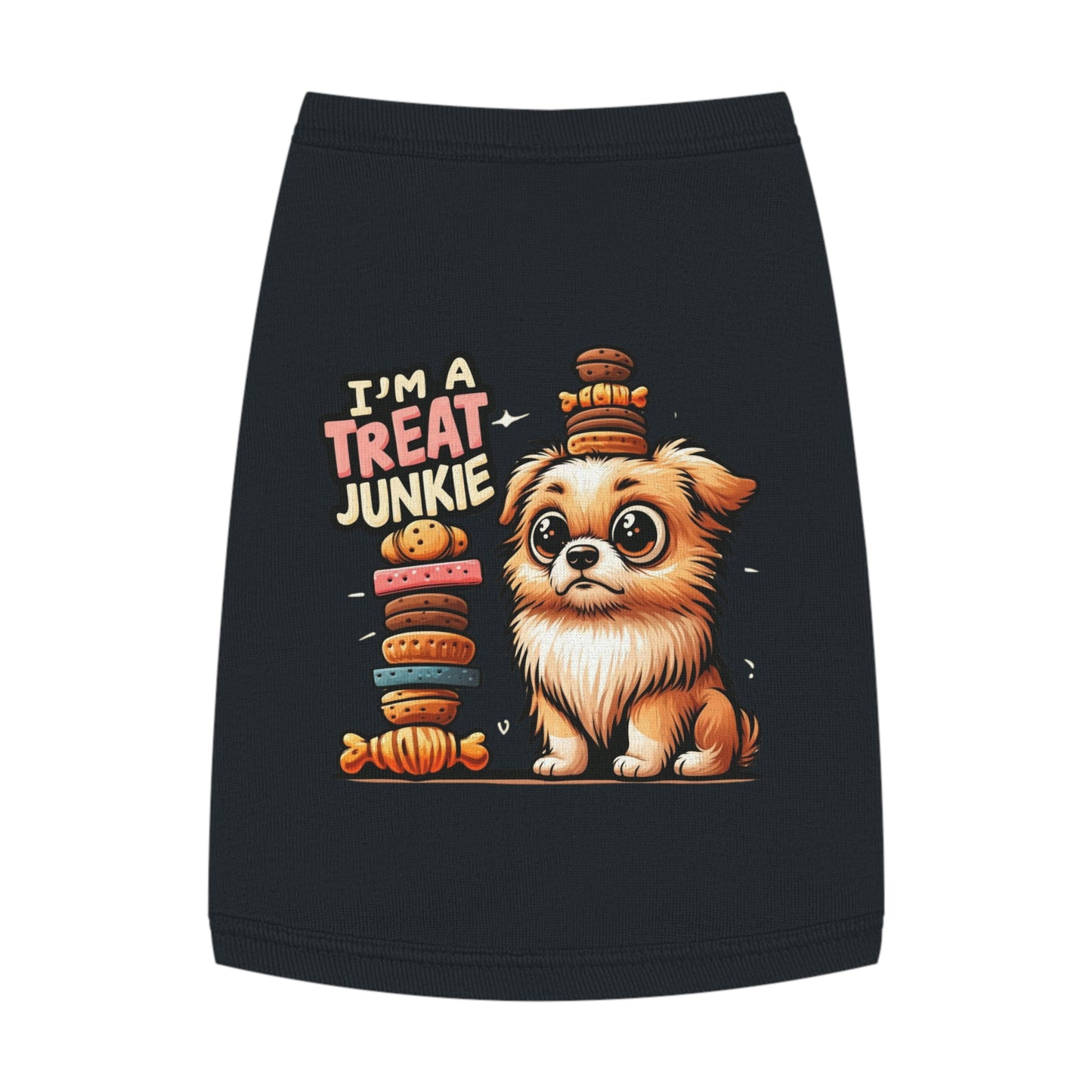 I'm A Treat Junkie - Pet Tank Top - Creatively Designed Shop