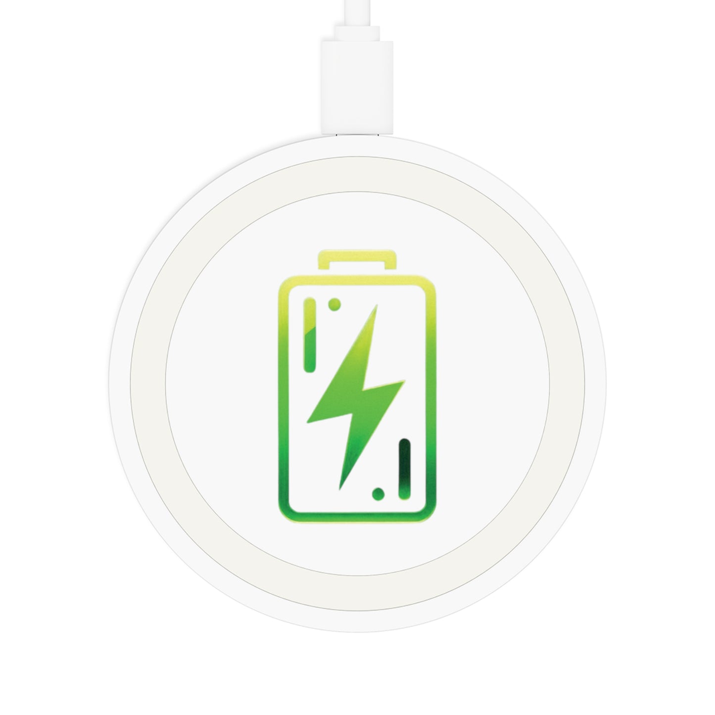 Charging Icon (Green) - Quake Wireless Charging Pad - Creatively Designed Shop