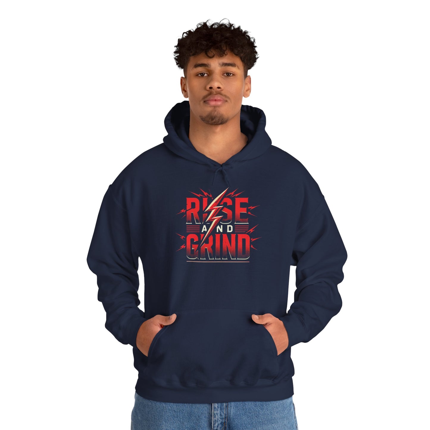 Rise And Grind - Unisex Heavy Blend™ Hooded Sweatshirt