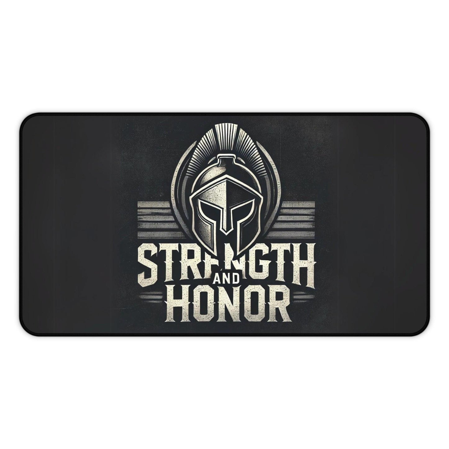 "Strength and Honor" - Desk Mat - Creatively Designed Shop