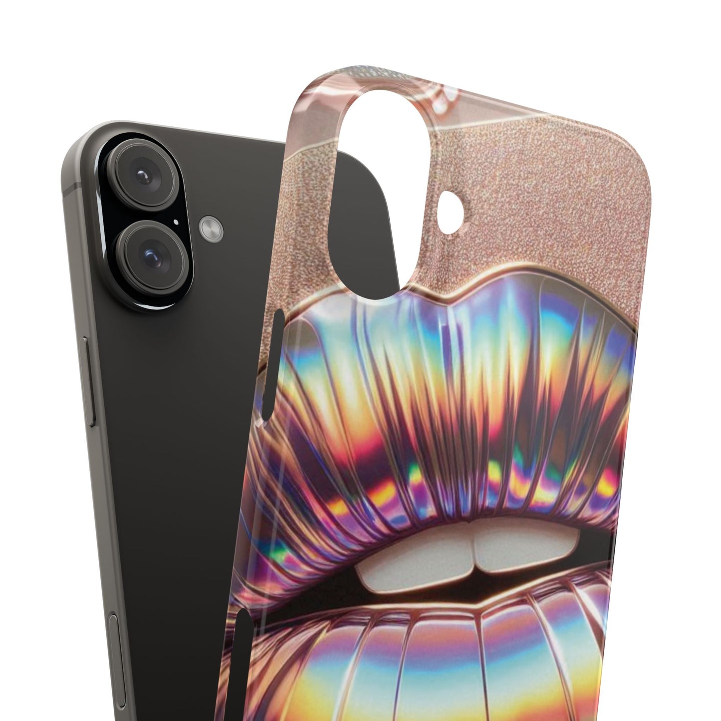 "Bronze Kiss" - Slim Phone Cases - Creatively Designed Shop