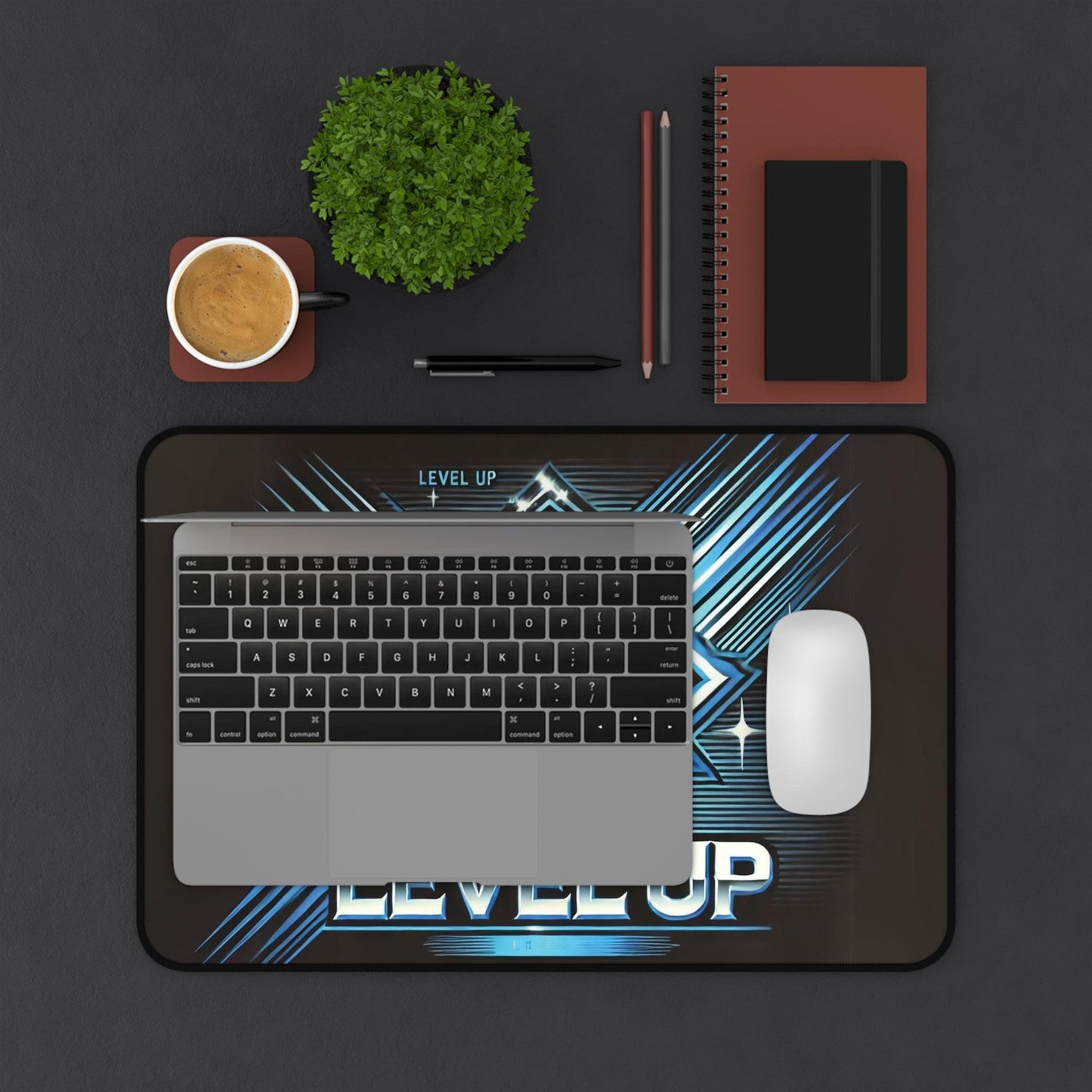 "Level Up" - Desk Mat - Creatively Designed Shop