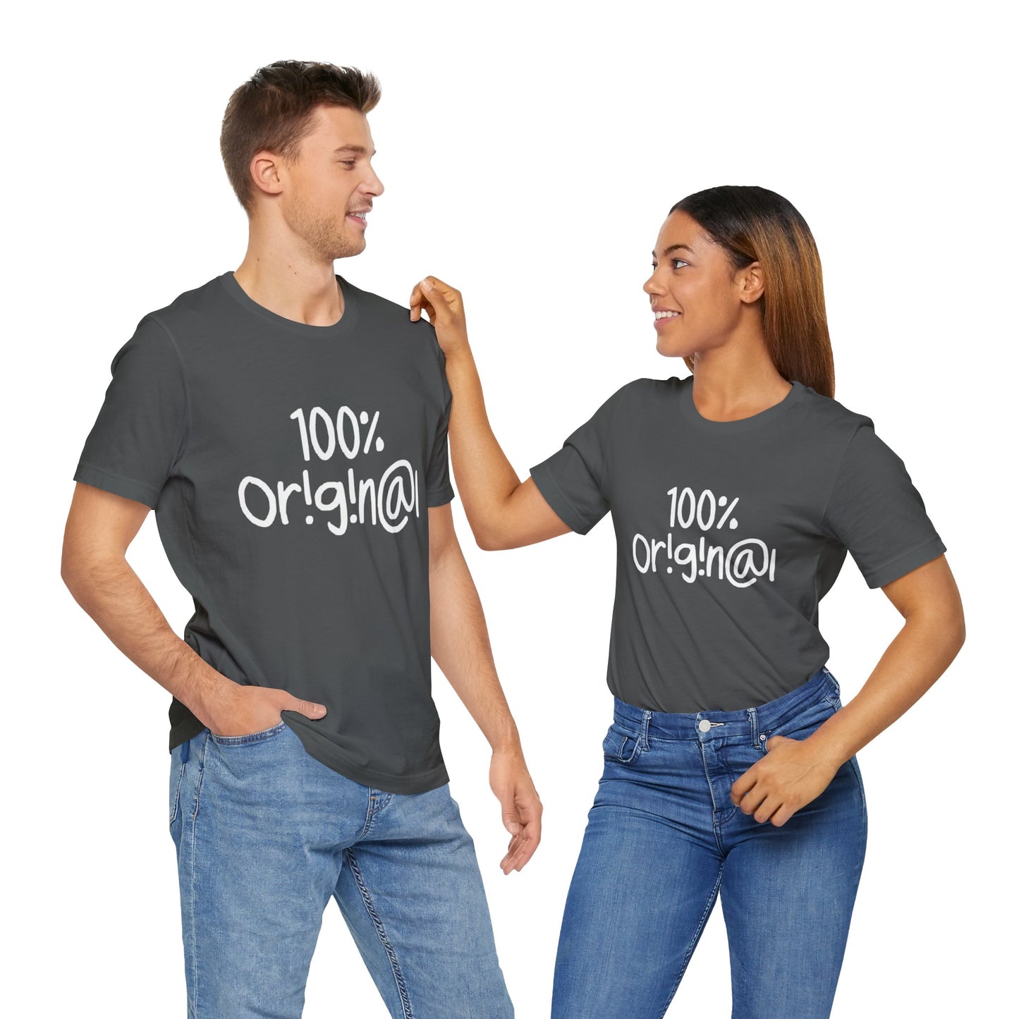 100% Or!g!n@l - Unisex Jersey Short Sleeve Tee