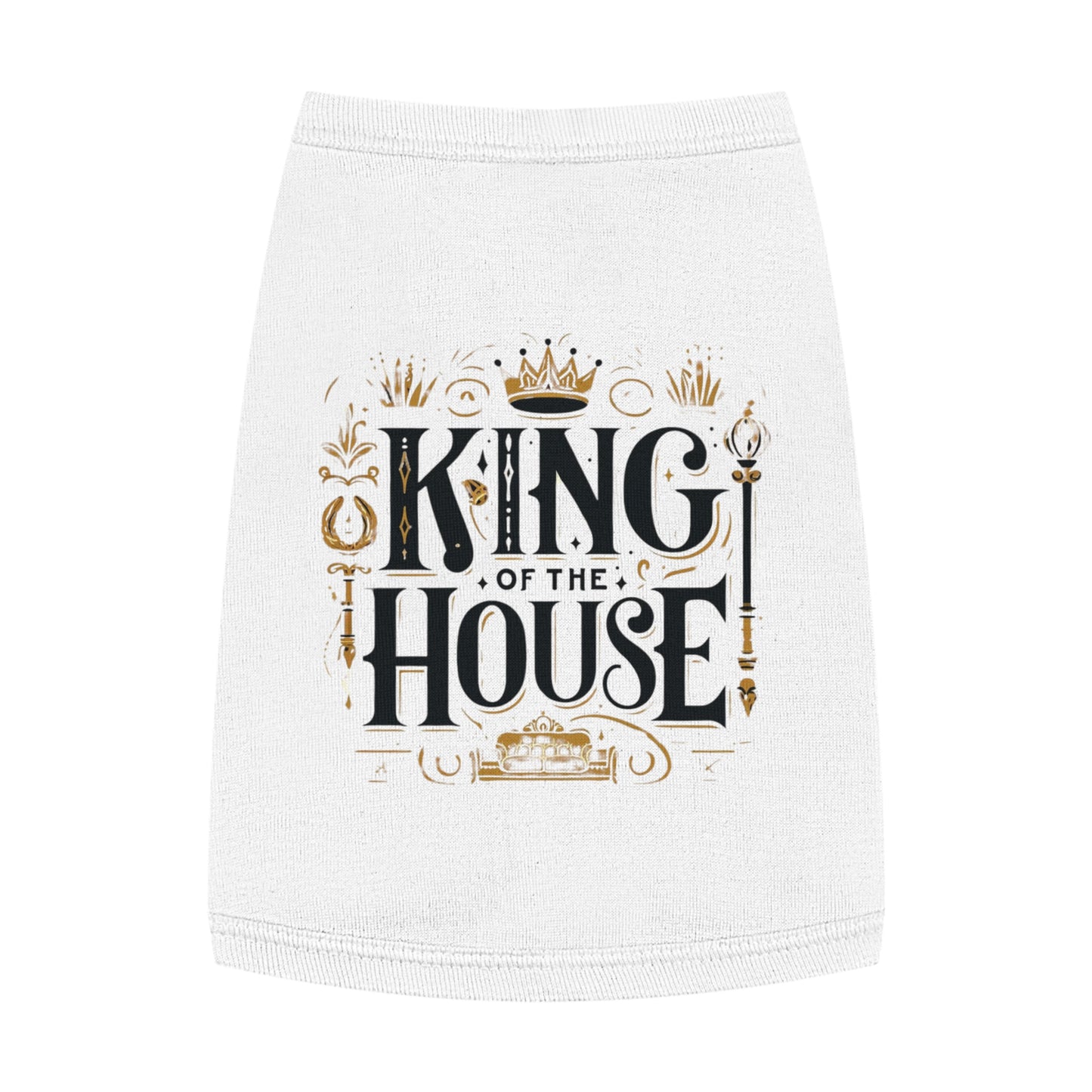King of the House - Pet Tank Top - Creatively Designed Shop