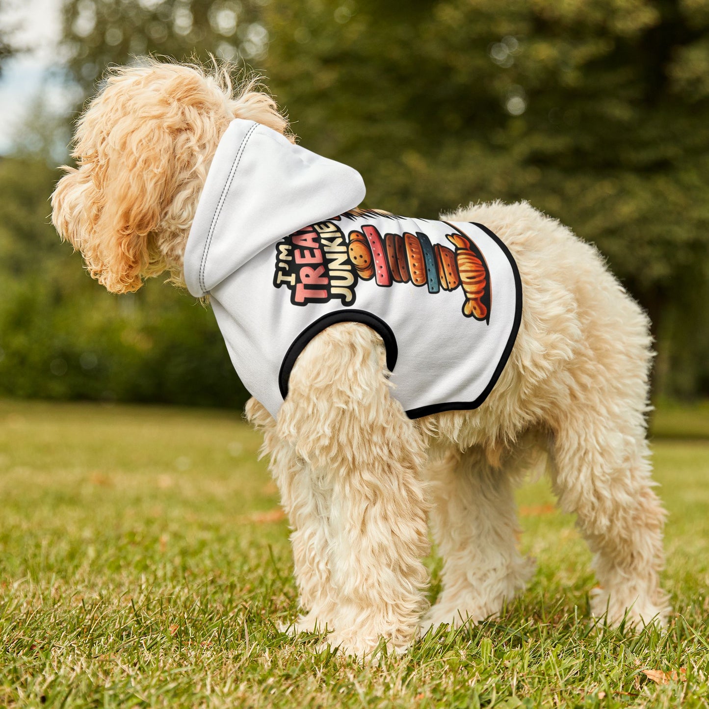I'm A Treat Junkie - Pet Hoodie - Creatively Designed Shop