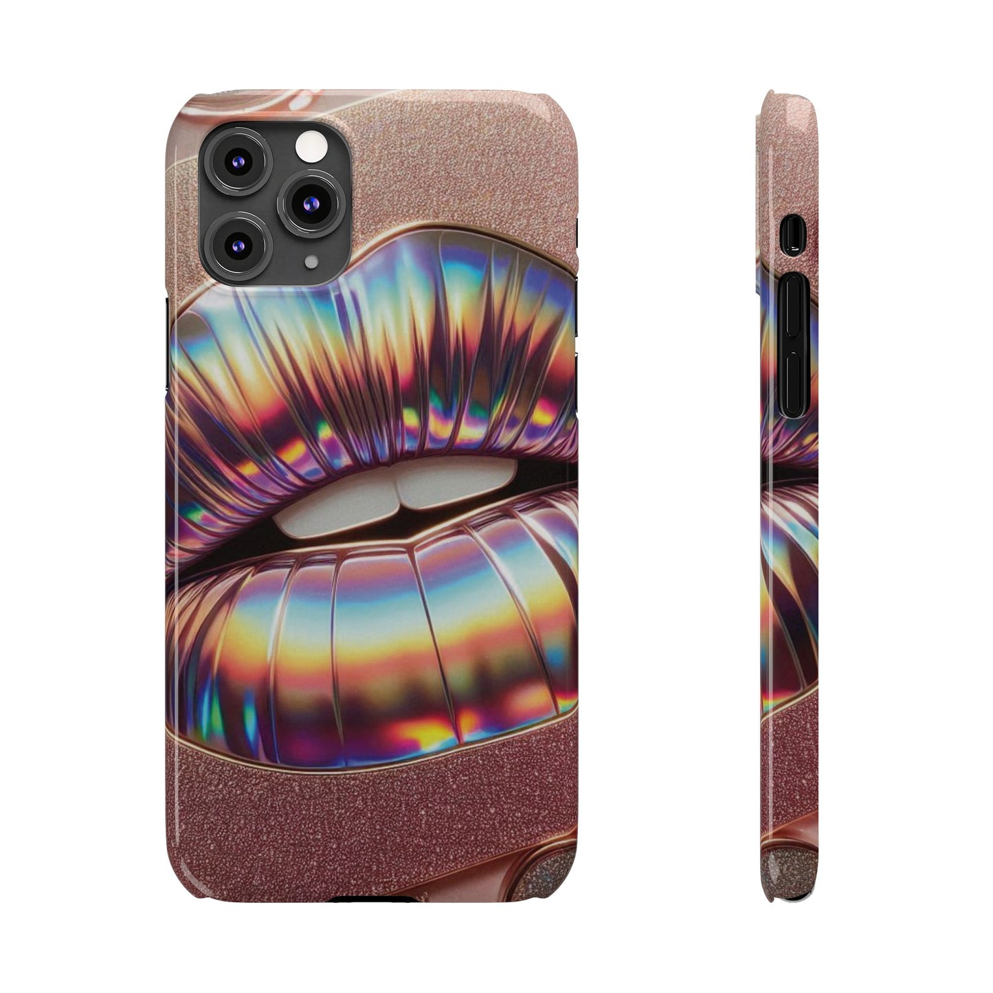 "Bronze Kiss" - Slim Phone Cases - Creatively Designed Shop
