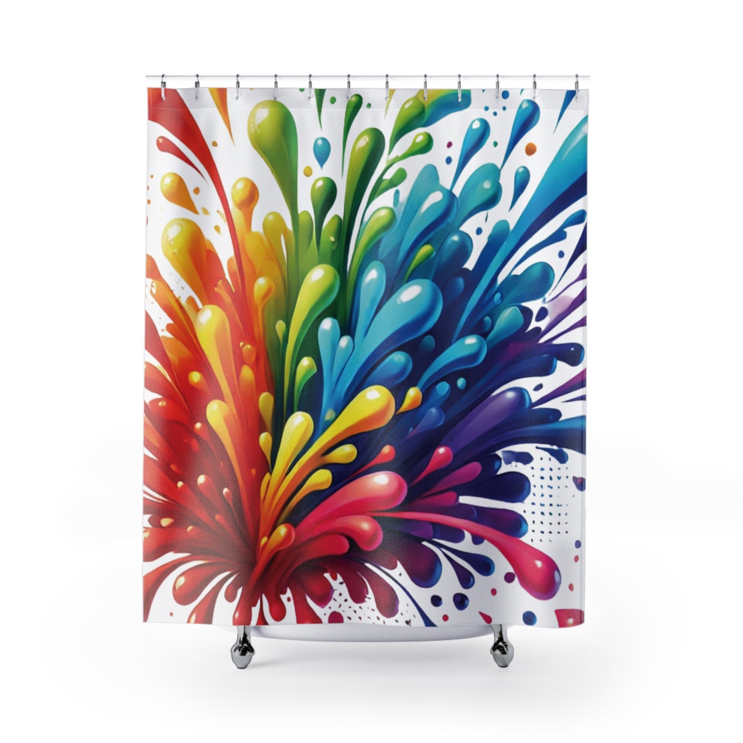 Color Splash - Shower Curtain