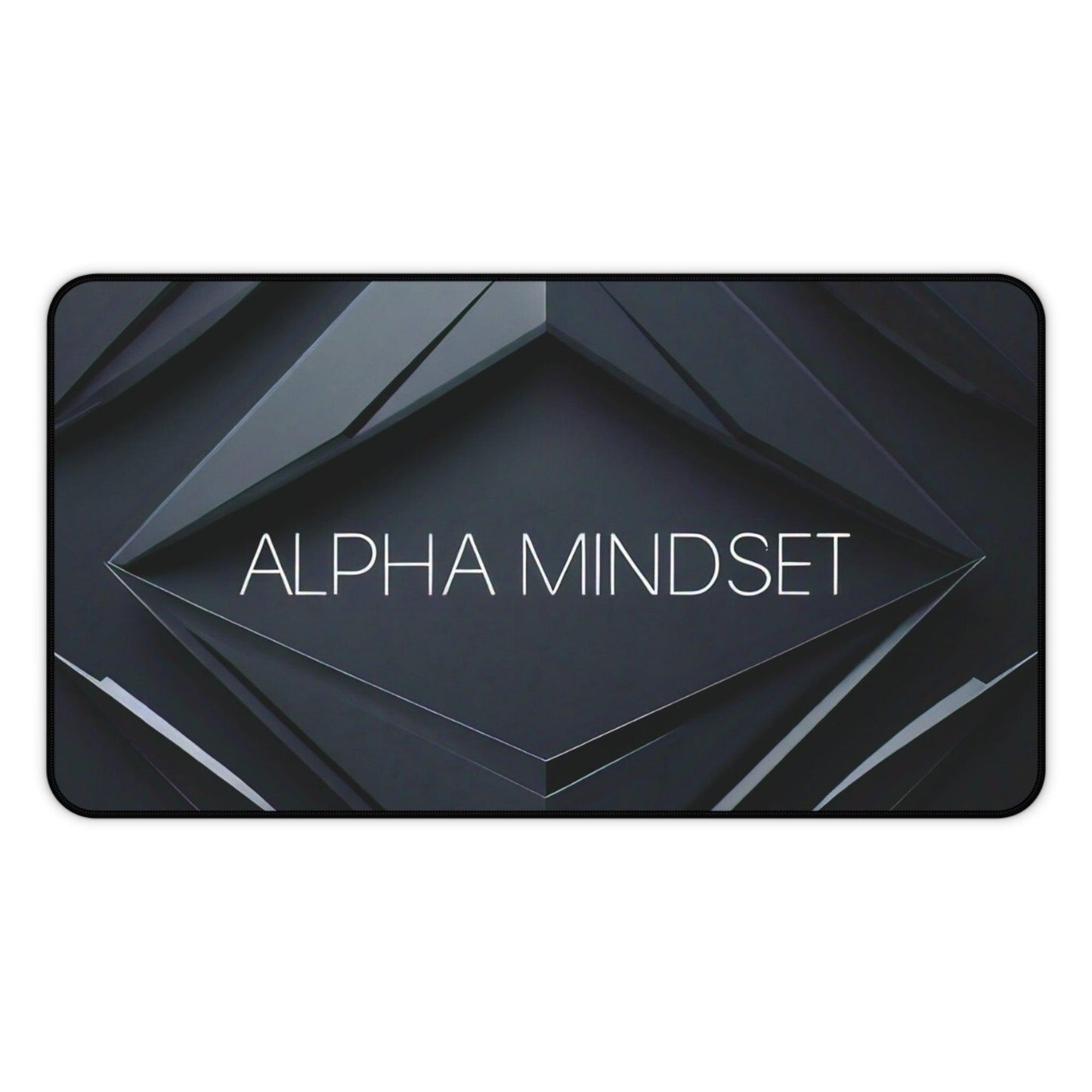 "Alpha Mindset" - Desk Mat - Creatively Designed Shop