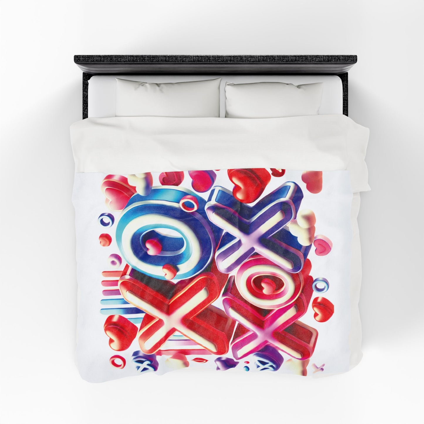 XOXO - Velveteen Plush Blanket