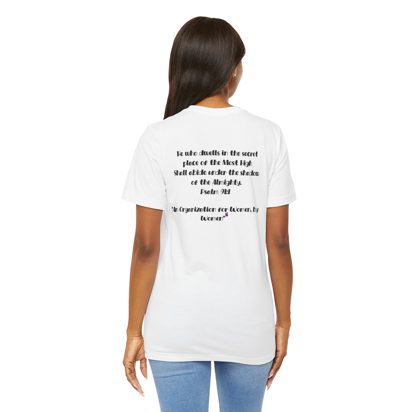 Sisters Empowering Sisters "Butterfly" - Unisex Jersey Short Sleeve Tee