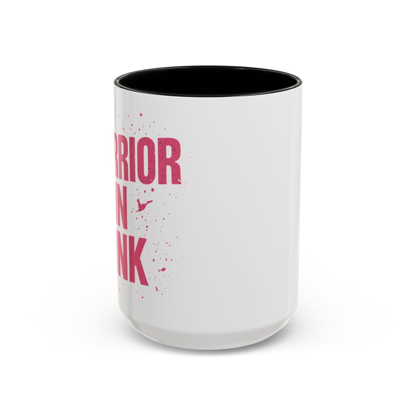 Warrior in Pink - Accent Coffee Mug