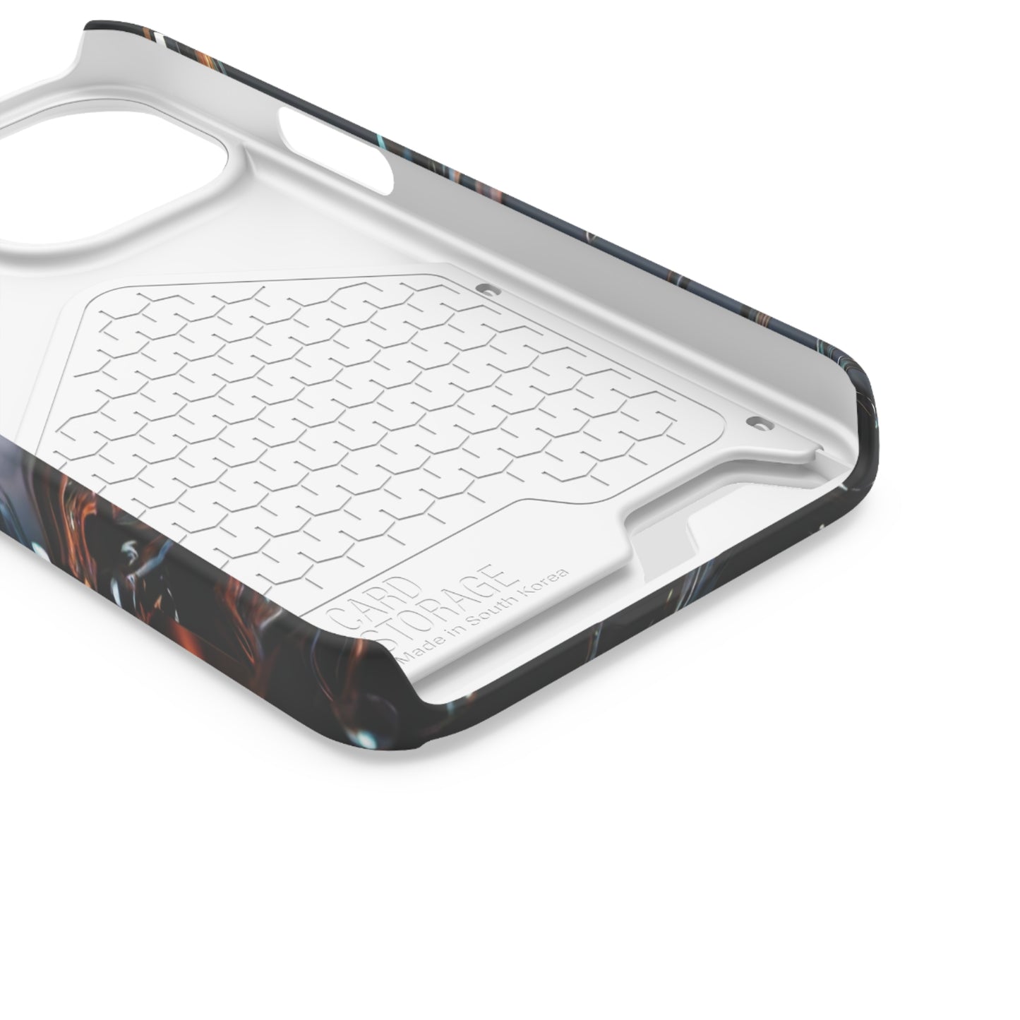 "Drip Too Hard" - Phone Case With Card Holder - Creatively Designed Shop