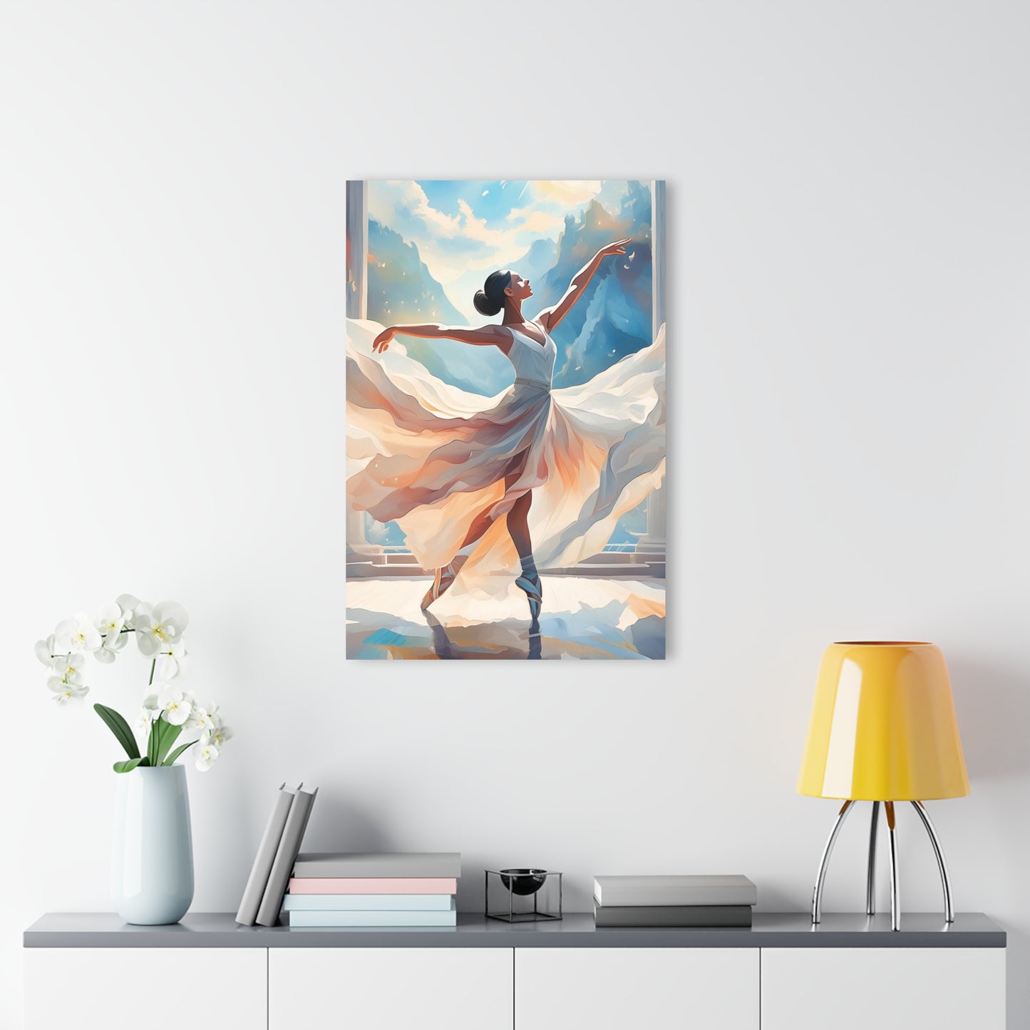 "Beautiful Ballerina" - Acrylic Prints (French Cleat Hanging) - Creatively Designed Shop