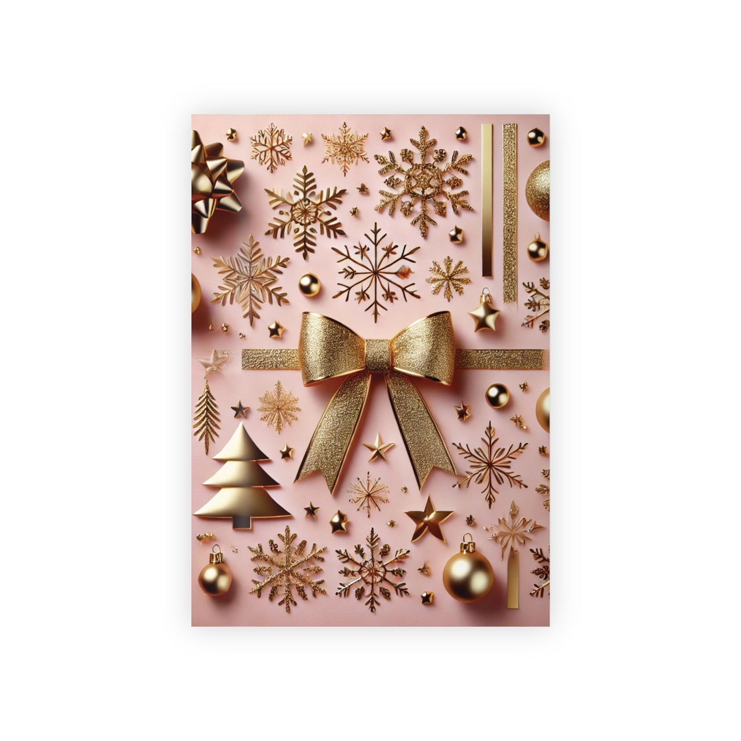 Pink & Gold Glam - Gift Wrapping Paper Rolls, 1pc - Creatively Designed Shop