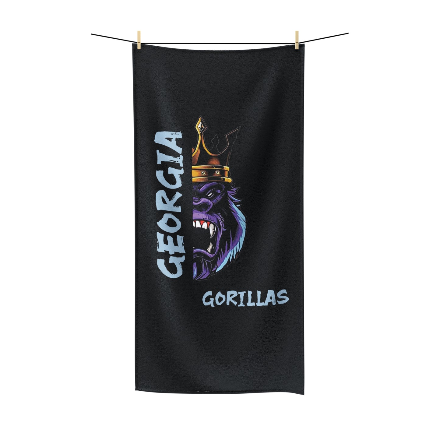 Georgia Gorillas - Polycotton Towel - Creatively Designed Shop