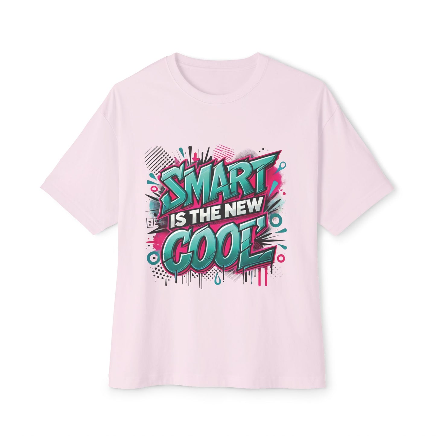 Smart is the New Cool - Unisex Oversized Boxy Tee