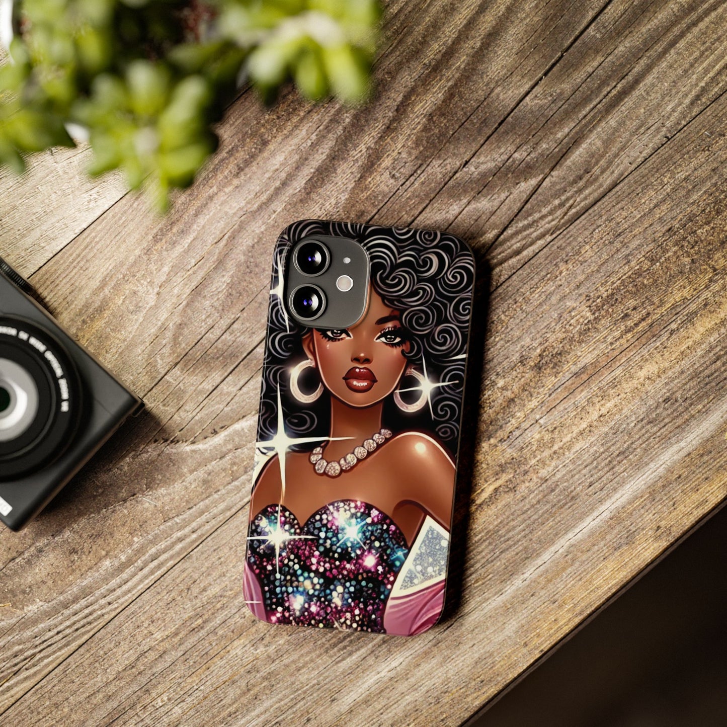 "Gorgeous" - Slim Phone Cases - Creatively Designed Shop