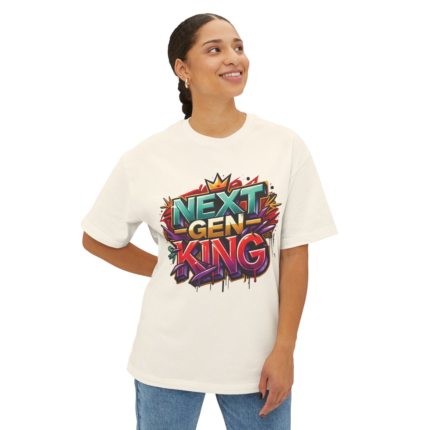 Next Gen King - Unisex Oversized Boxy Tee