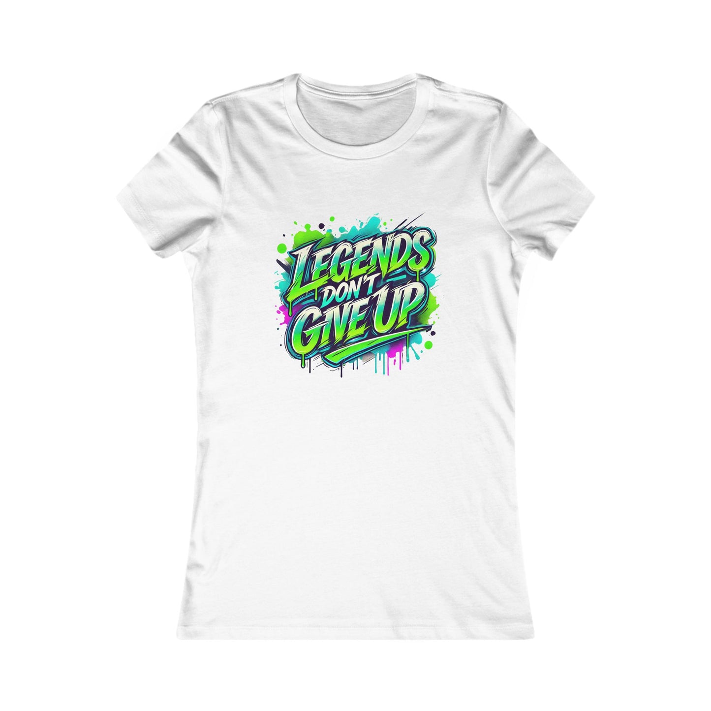 Legends Don't Give Up - Women's Favorite Tee - Creatively Designed Shop
