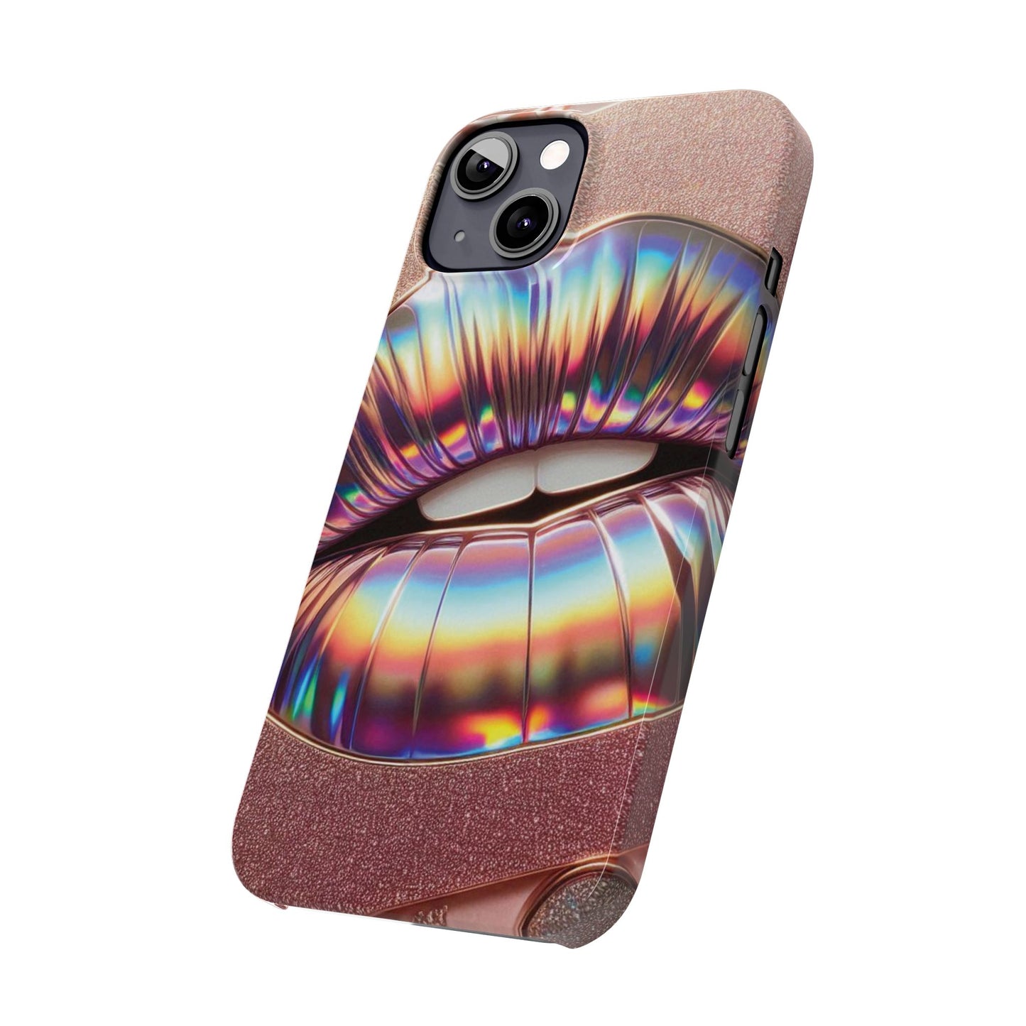 "Bronze Kiss" - Slim Phone Cases - Creatively Designed Shop