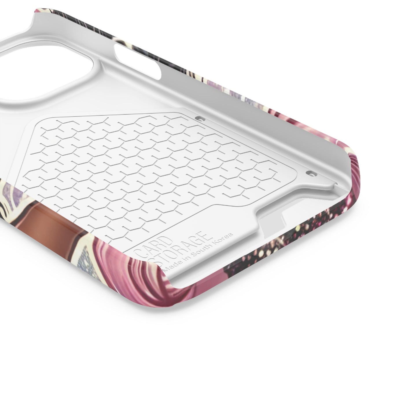 "Gorgeous" - Phone Case With Card Holder - Creatively Designed Shop
