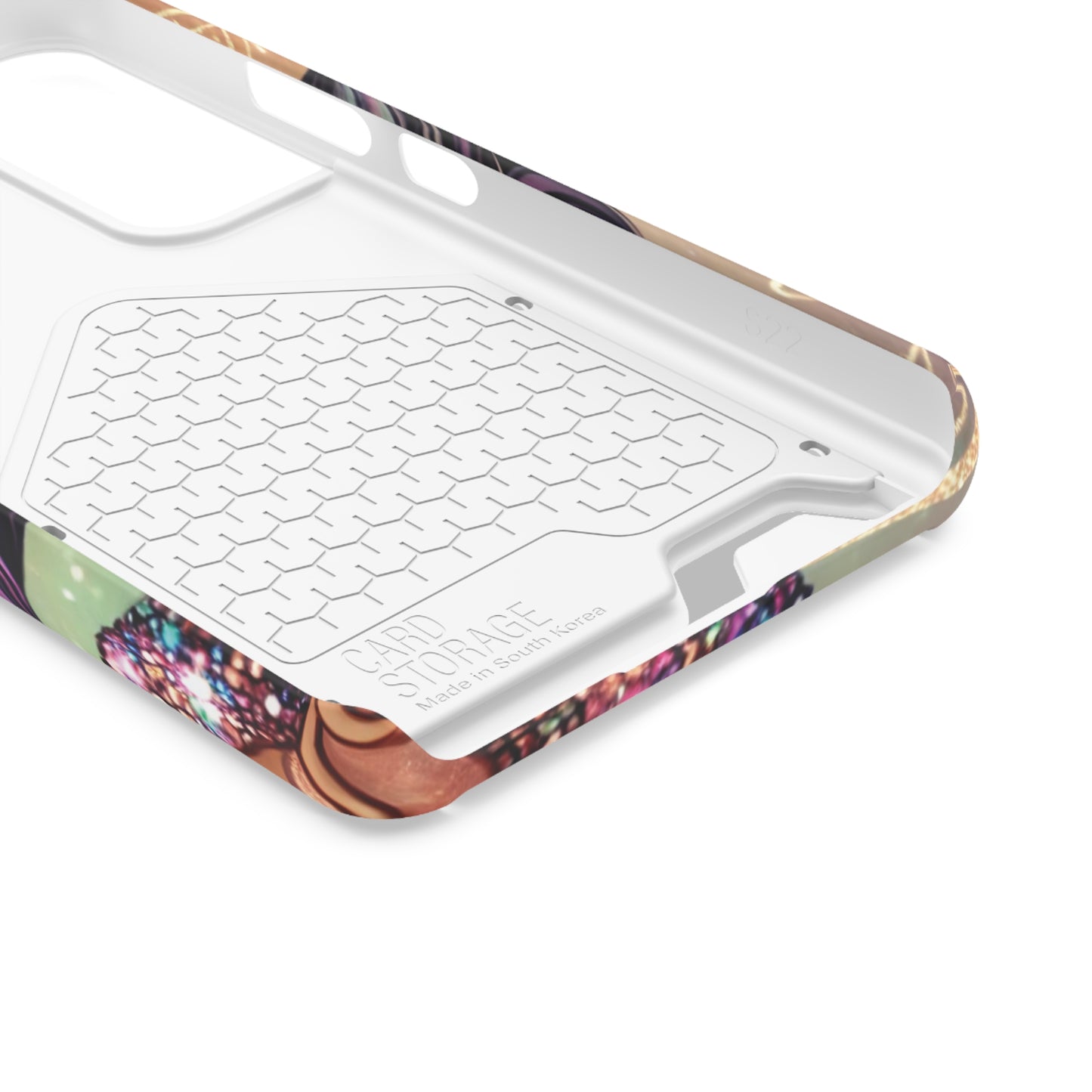"Stunning" - Phone Case With Card Holder - Creatively Designed Shop