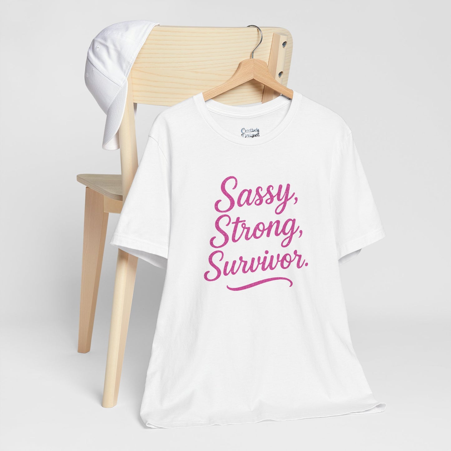 Sassy, Strong Survivor - Unisex Jersey Short Sleeve Tee