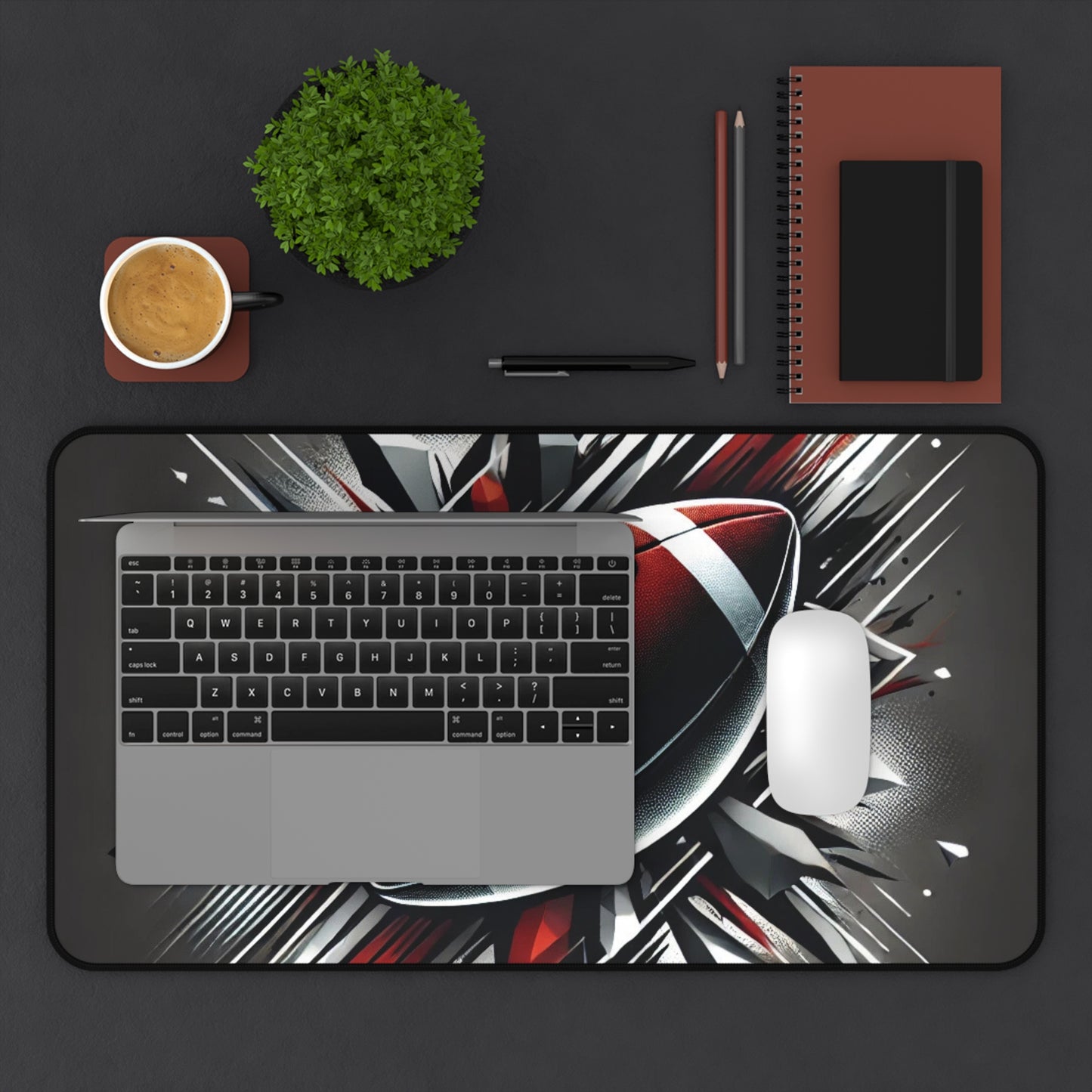 "Love of Football" - Desk Mat