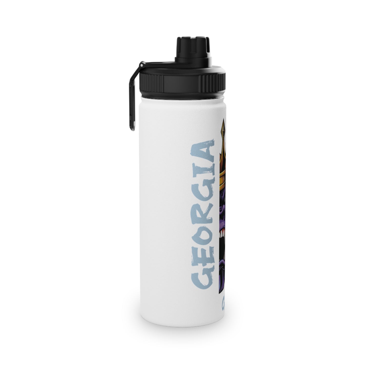 Georgia Gorillas - Stainless Steel Water Bottle, Sports Lid - Creatively Designed Shop