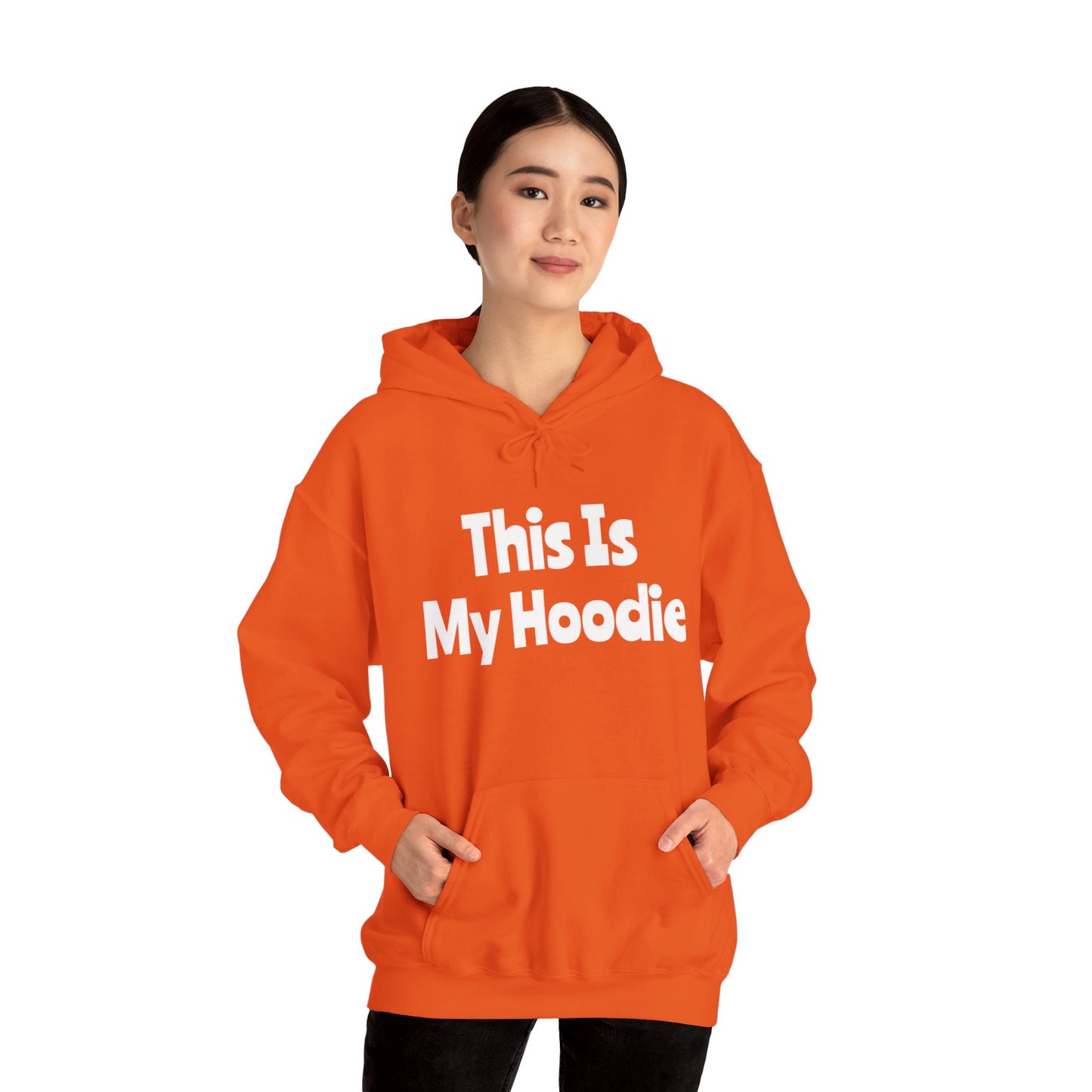 "This Is My Hoodie" - Unisex Heavy Blend™ Hooded Sweatshirt - Creatively Designed Shop