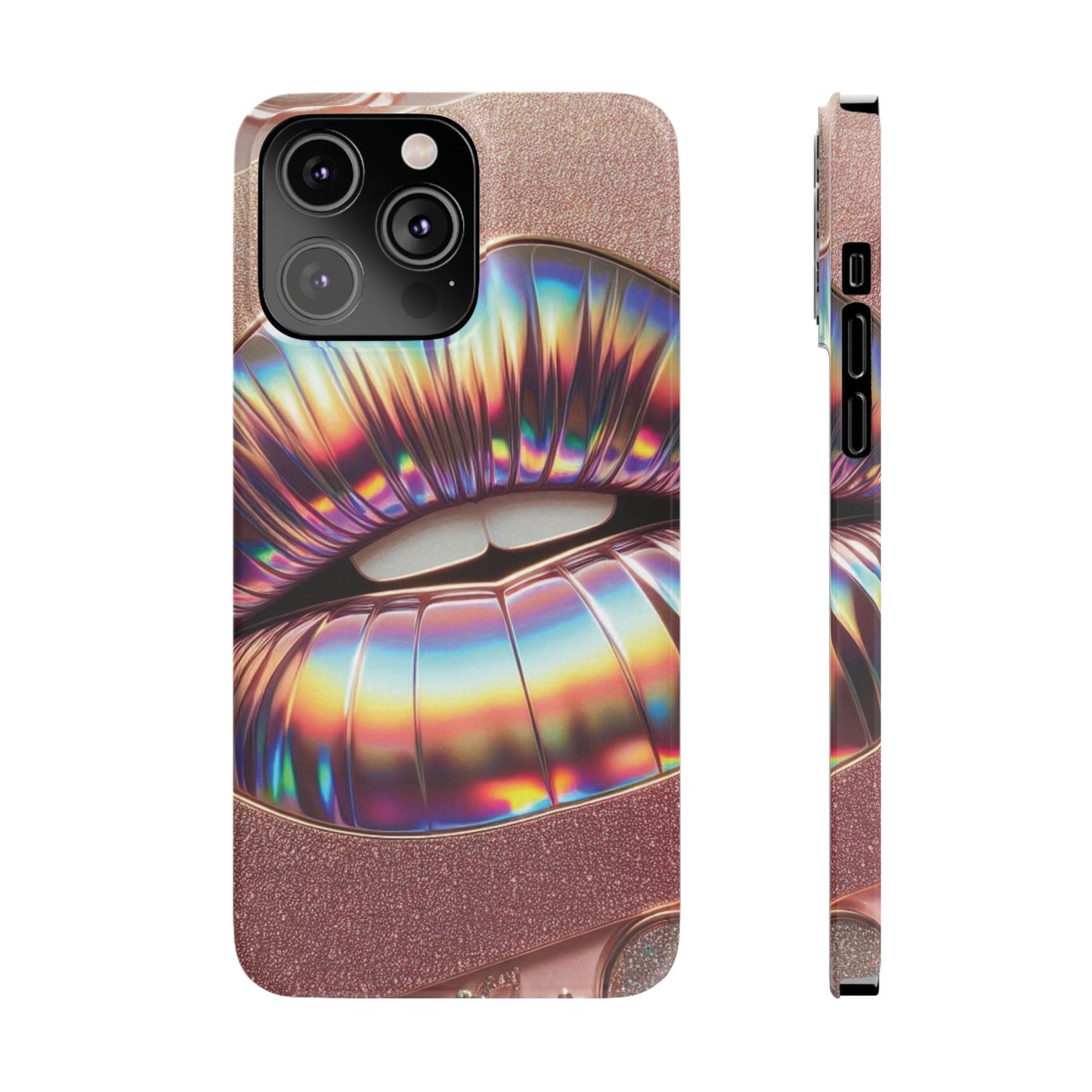 "Bronze Kiss" - Slim Phone Cases - Creatively Designed Shop
