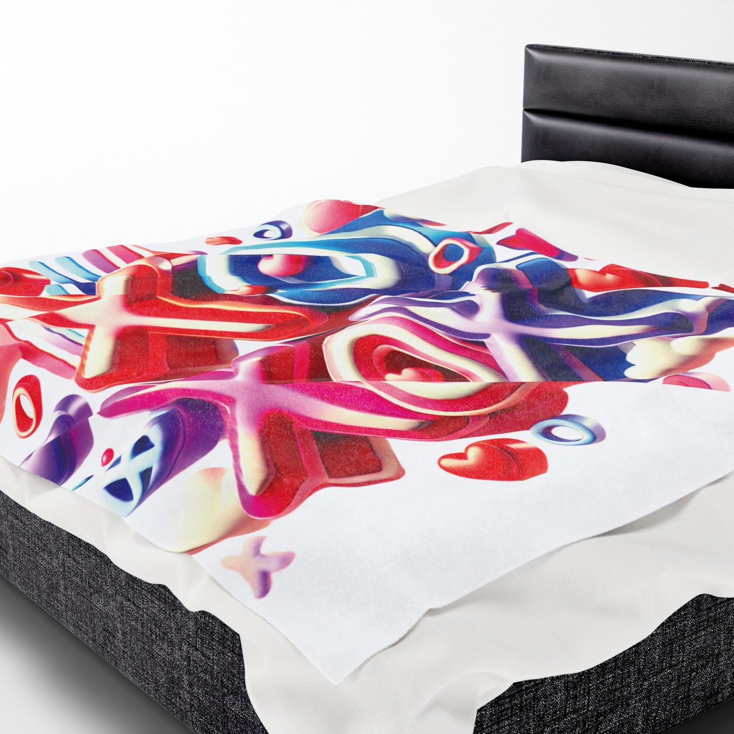 XOXO - Velveteen Plush Blanket