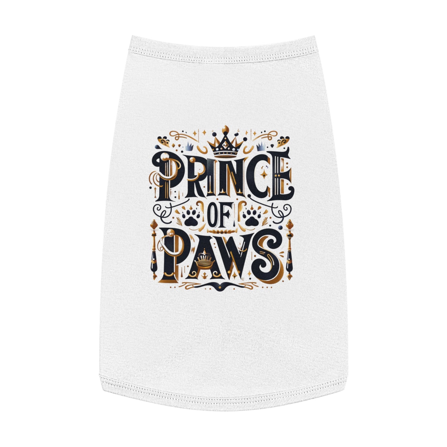 Prince of Paws - Pet Tank Top - Creatively Designed Shop
