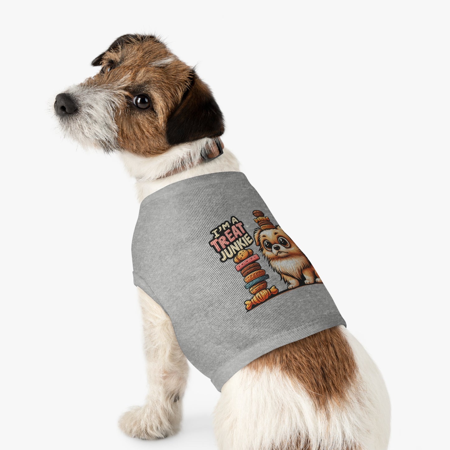 I'm A Treat Junkie - Pet Tank Top - Creatively Designed Shop