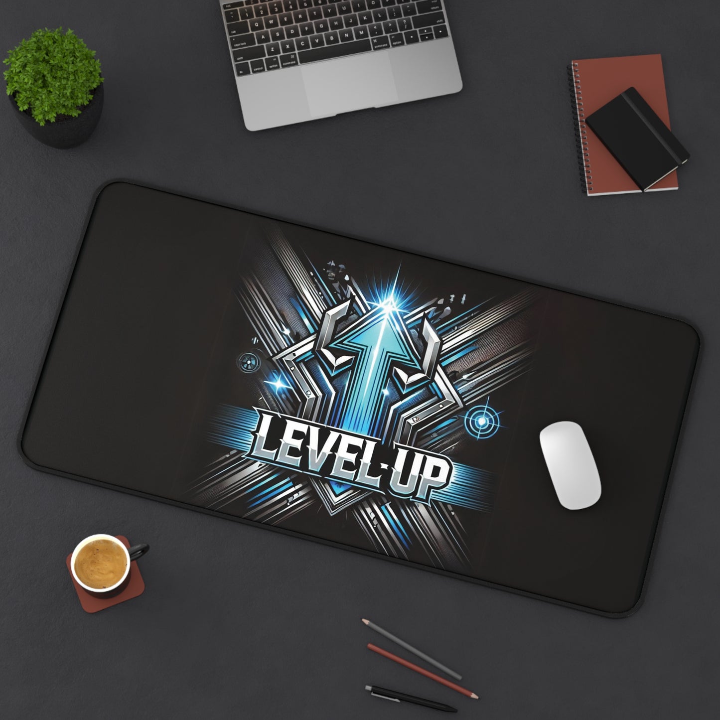 "Level Up" - Desk Mat