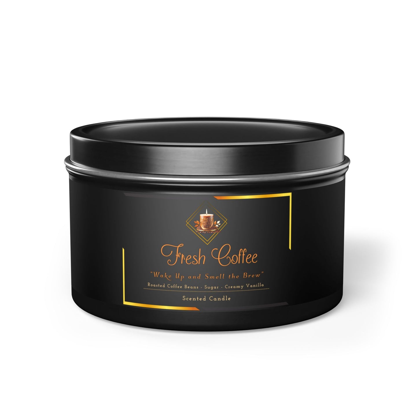 Fresh Coffee - Tin Candles - Creatively Designed Shop