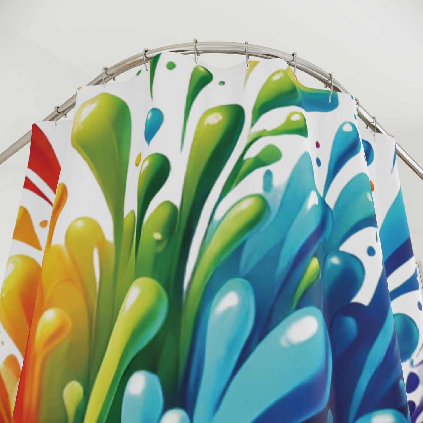 Color Splash - Shower Curtain