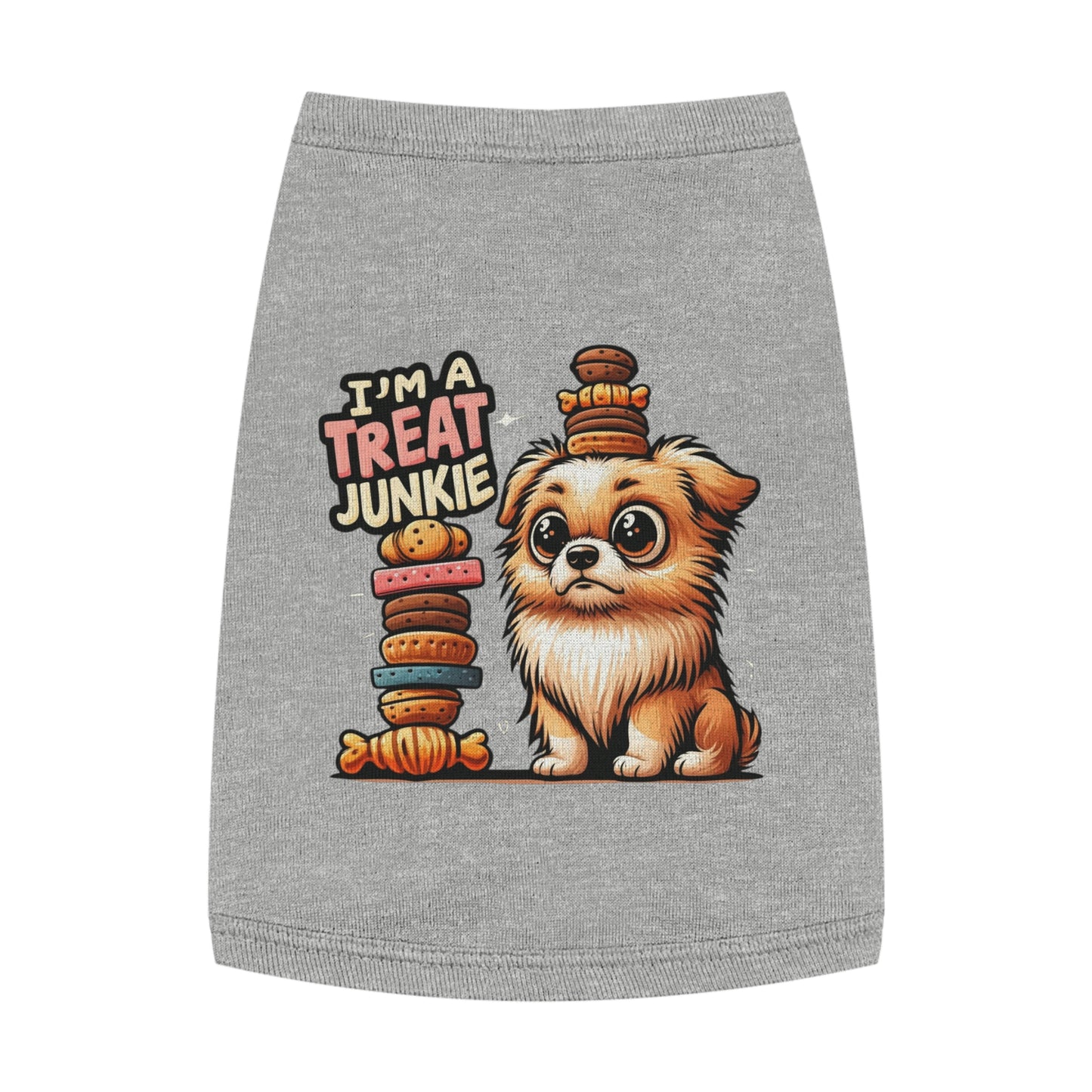 I'm A Treat Junkie - Pet Tank Top - Creatively Designed Shop