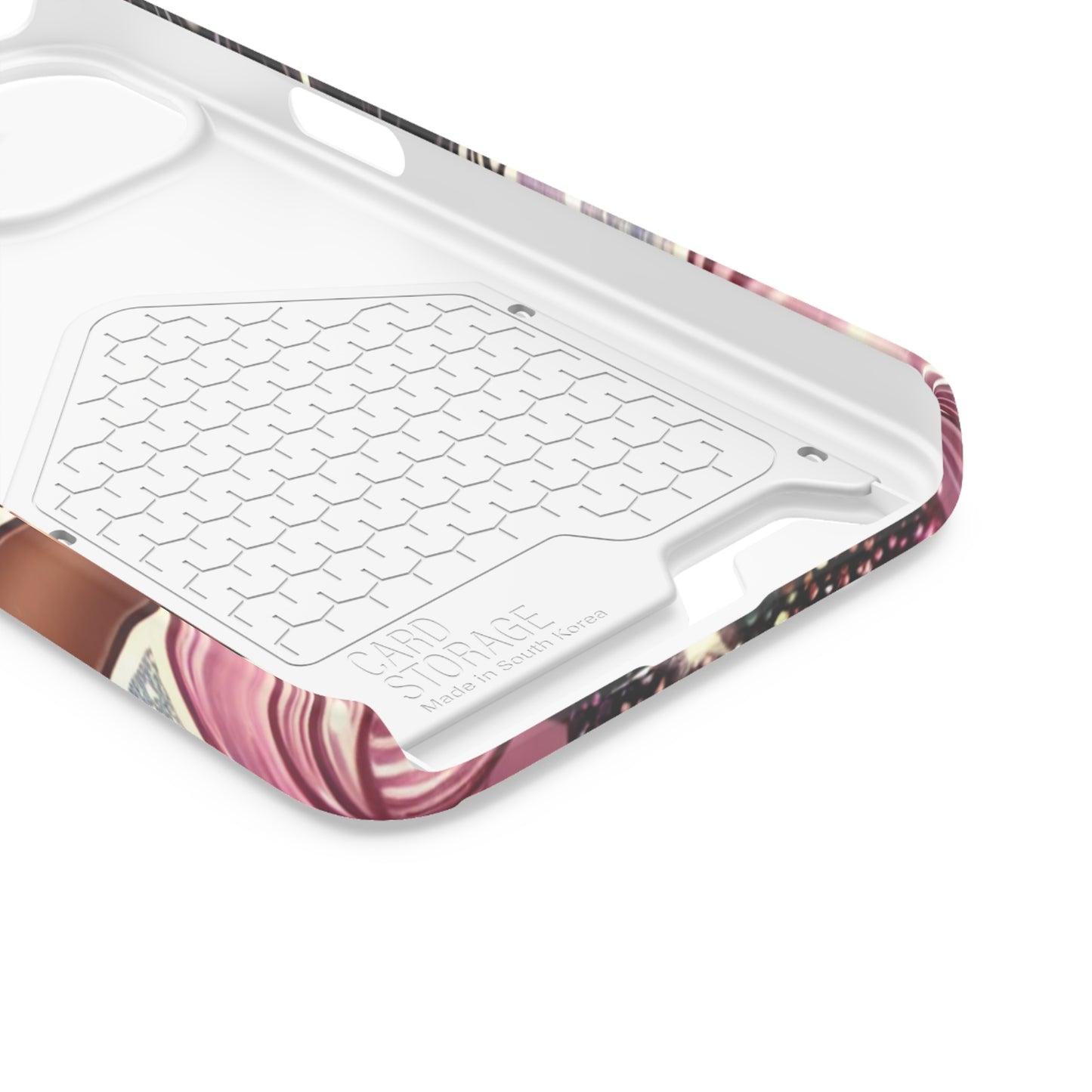 "Gorgeous" - Phone Case With Card Holder - Creatively Designed Shop