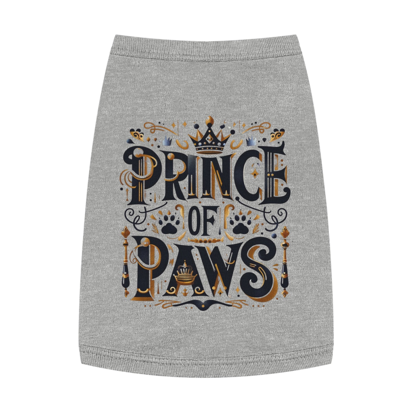 Prince of Paws - Pet Tank Top - Creatively Designed Shop