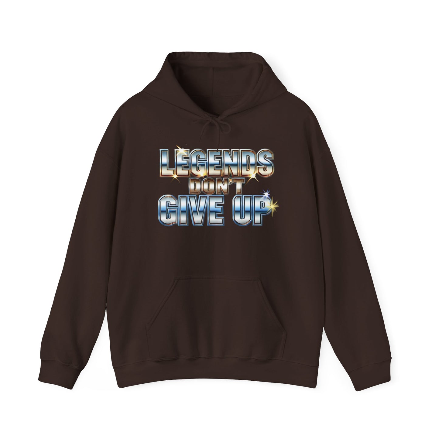 Legends Don't Give Up - Unisex Heavy Blend™ Hooded Sweatshirt - Creatively Designed Shop