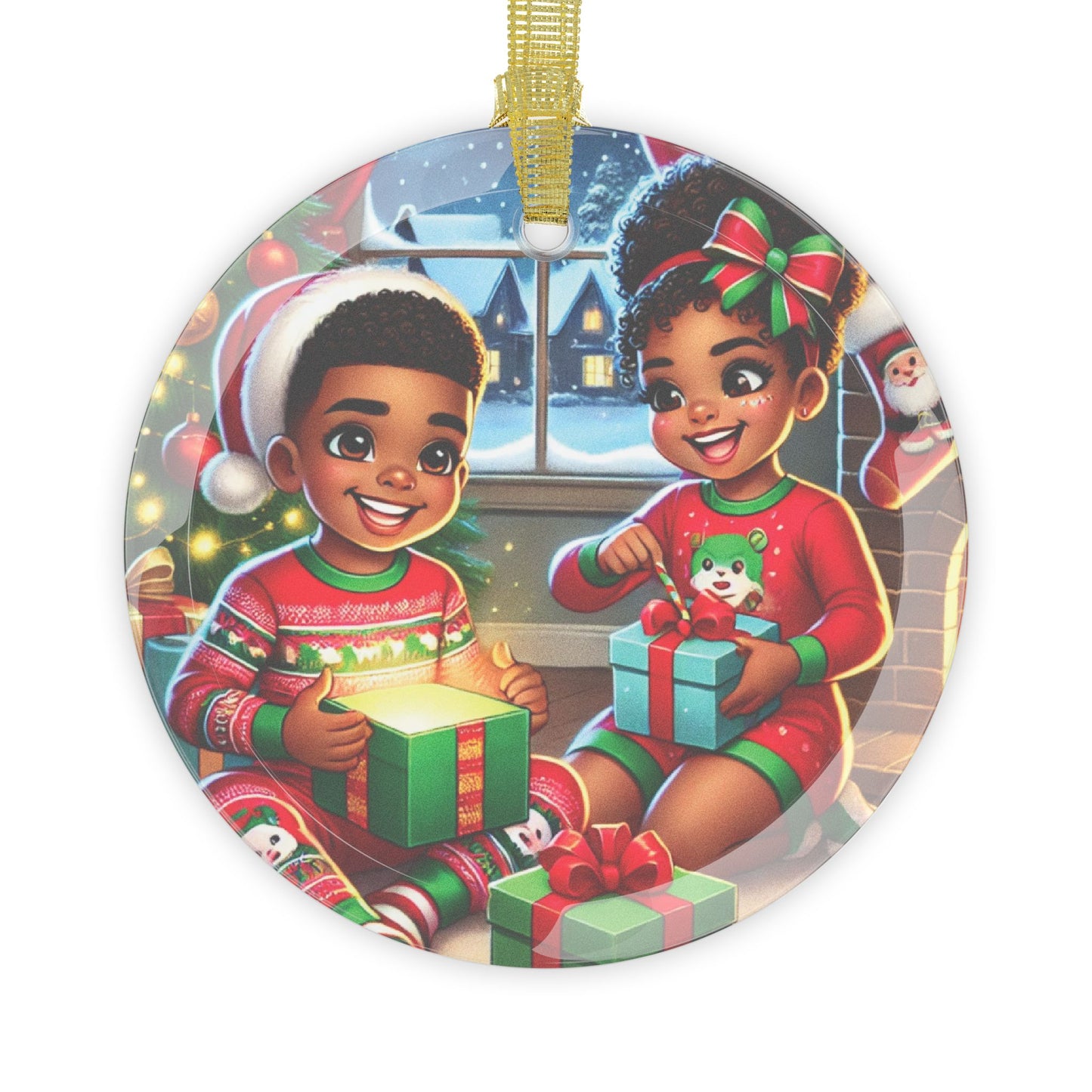 Christmas Joy - Glass Ornaments - Creatively Designed Shop