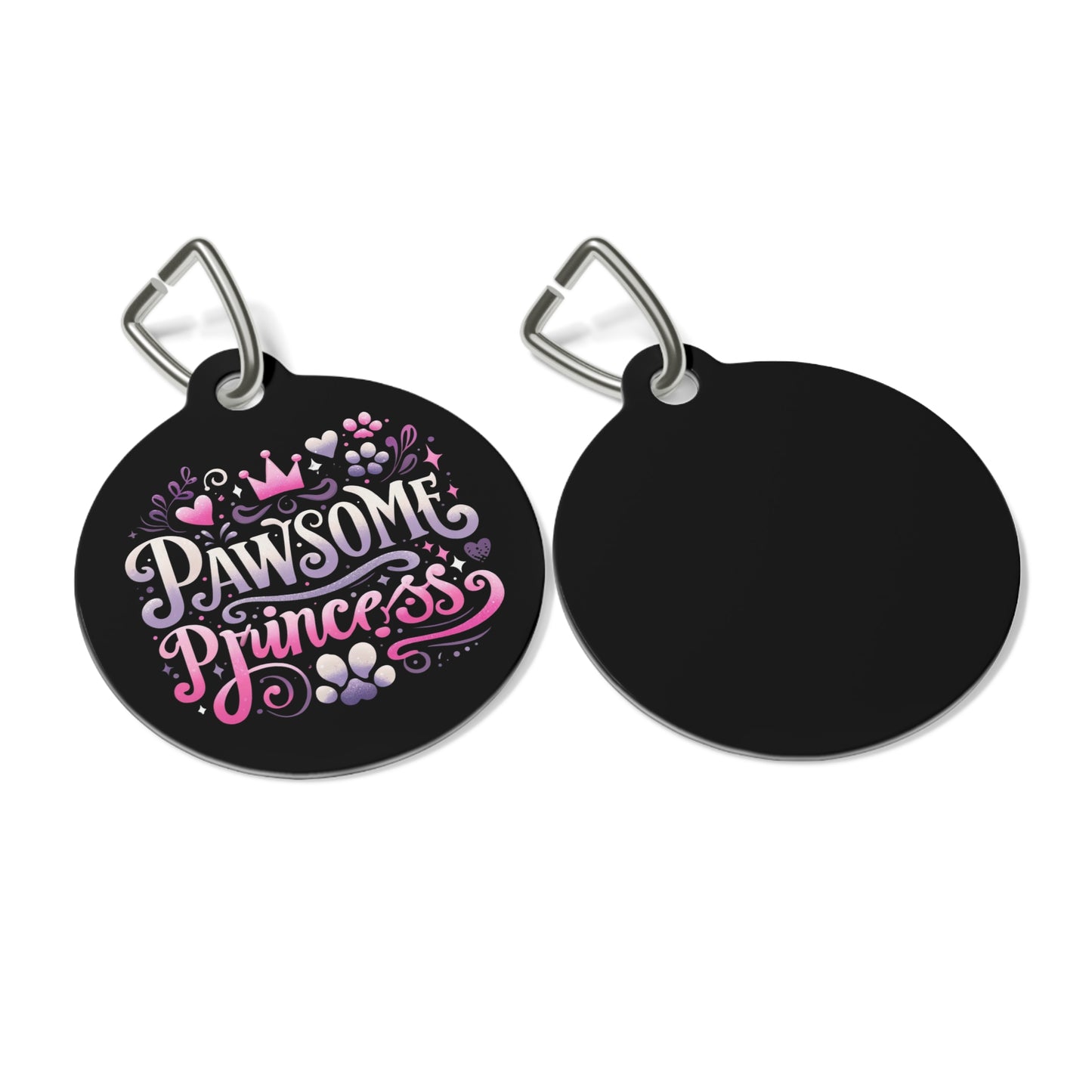 Pawsome Princess - Pet Tag - Creatively Designed Shop