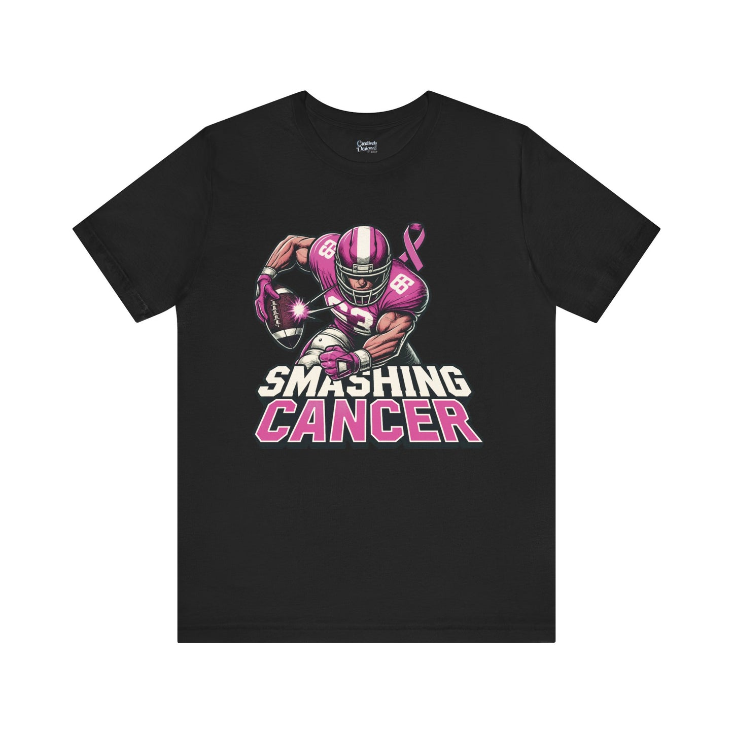 Smashing Cancer - Unisex Jersey Short Sleeve Tee
