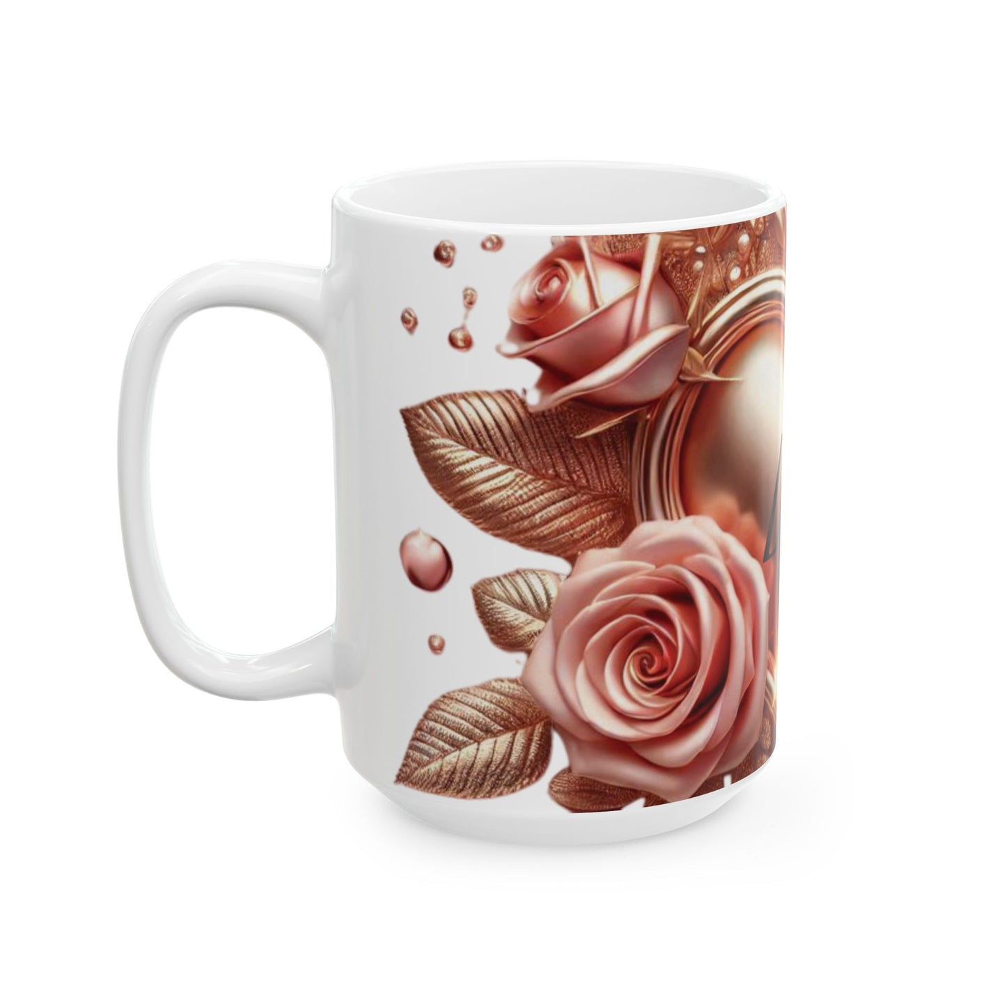 Love Rosegold - Ceramic Mug (11oz & 15oz) - Creatively Designed Shop