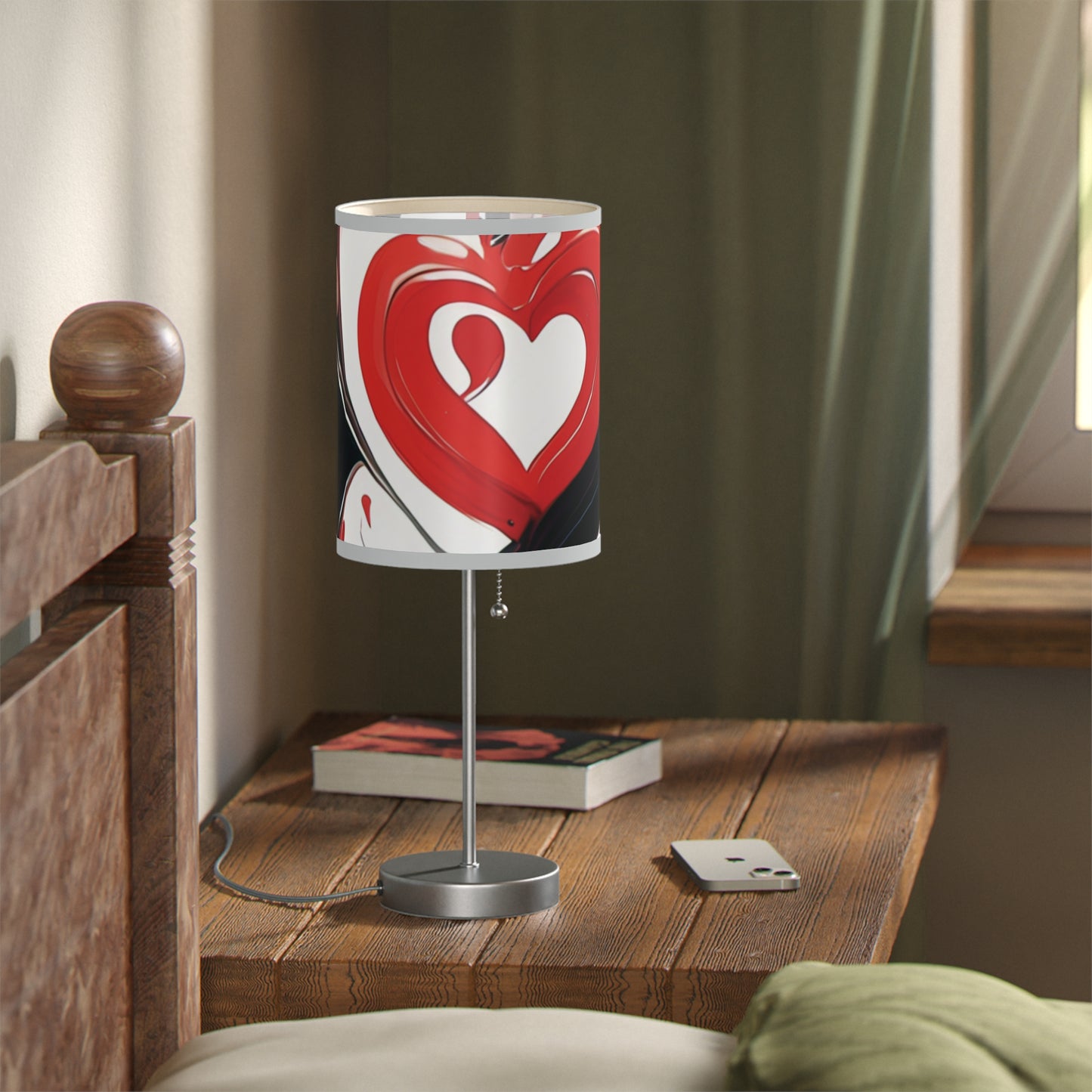 Hearts & Love - Lamp on a Stand, US|CA plug - Creatively Designed Shop